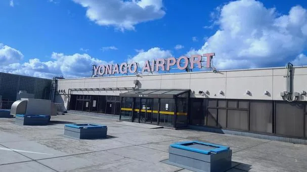 米子鬼太郎空港（鳥取県境港市）の外観