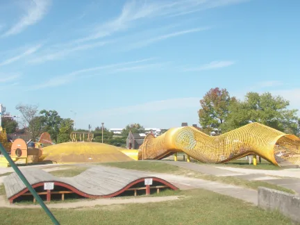 弓ヶ浜公園（鳥取県米子市）の大型遊具